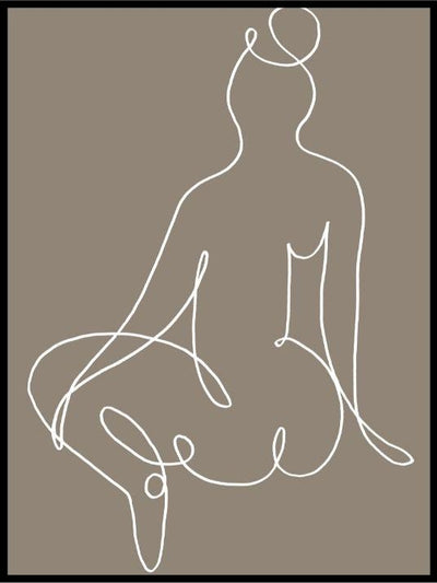 Sitting down II poster - Plakatbar.no