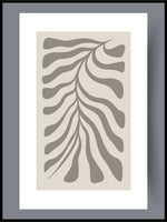 Skandinavisk kunst - grey coral - 02 - Plakatbar.no