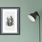 Skandinavisk kunst - grey coral - 03 - Plakatbar.no