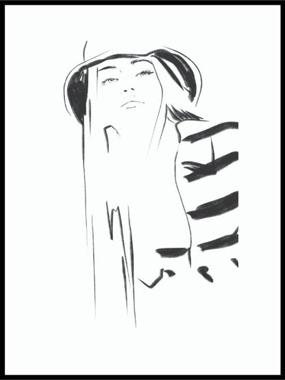 Sketch fashion plakat 01 - Plakatbar.no