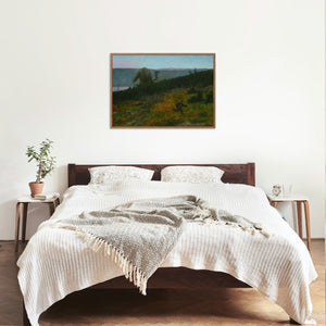 Skrittene var så tunge at jorda skalv, Theodor Kittelsen - Poster - Plakatbar.no