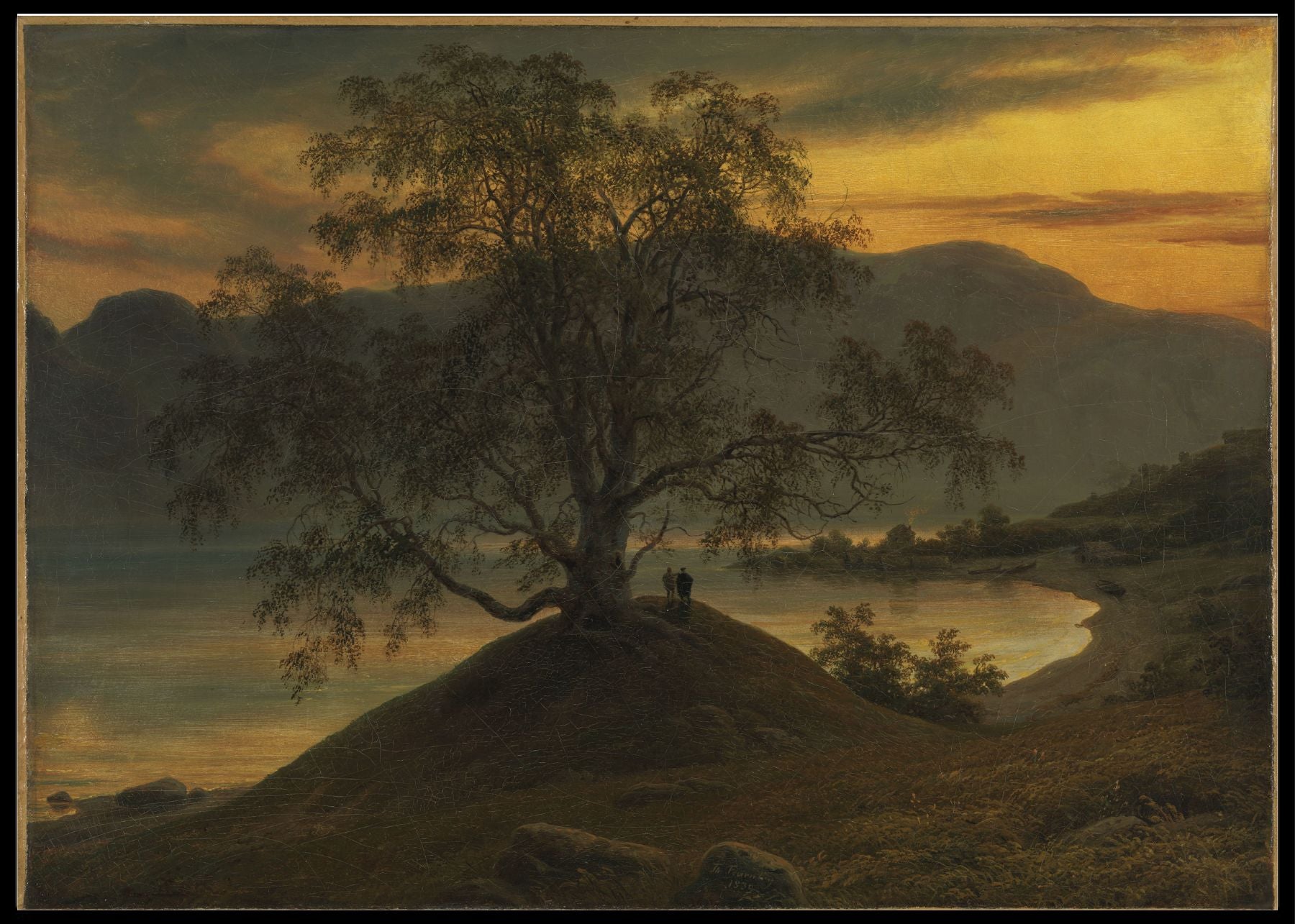 Slindebirken av Thomas Fearnley - Plakatbar.no