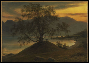 Slindebirken av Thomas Fearnley - Plakatbar.no