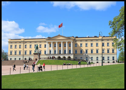 Slottet i Oslo - Plakat - Plakatbar.no