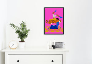 Put a tiger in your heart poster
