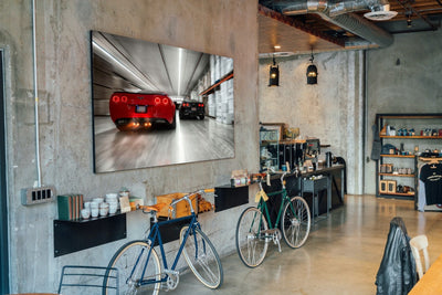 Corvette ZO6 og ZR1bilplakat - Av Kaj Alver