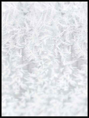 Snøkrystaller - plakat - Plakatbar.no