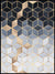 Soft Blue Gradient Cubes Abstract Plakat eller Lerret - Plakatbar.no