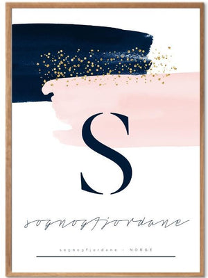 Sogn og Fjordane - Eksklusiv og tidløs plakat - Plakatbar.no