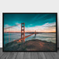 Solnedgang over Golden Gate Bridge poster - Plakatbar.no
