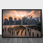 Solnedgang over New York poster - Plakatbar.no