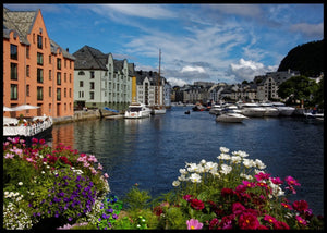 Sommer i Ålesund - Plakat - Plakatbar.no