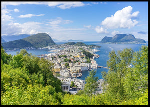 Sommer i Ålesund - Plakat - Plakatbar.no