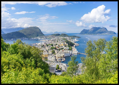 Sommer i Ålesund - Plakat - Plakatbar.no