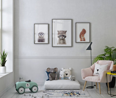 Søt ekorn - Plakat til barnerommet - Plakatbar.no