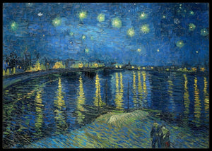 Starry Night Over the Rhone, Van Gogh - Plakat - Plakatbar.no