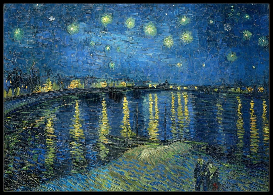 Starry Night Over the Rhone, Van Gogh - Plakat