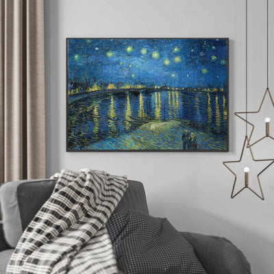 Starry Night Over the Rhone, Van Gogh - Plakat - Plakatbar.no