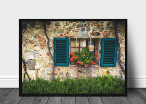 Steinhus i Toscana - Poster - Plakatbar.no