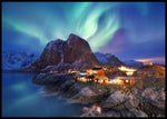 Stemningsbilde fra Lofoten - Plakat - Plakatbar.no