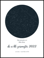 Stjernehimmelen over Molde by - Seriemester - Plakatbar.no