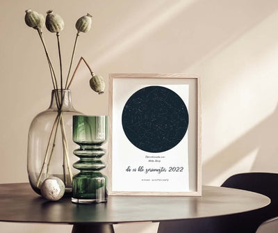 Stjernehimmelen over Molde by - Seriemester - Plakatbar.no