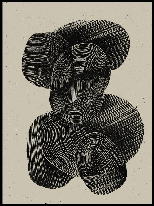 Straw No 2 Abstract Plakat eller Lerret - Plakatbar.no