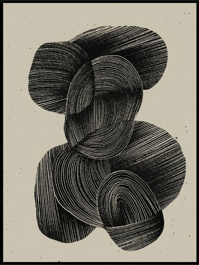 Straw No 2 Abstract Plakat eller Lerret - Plakatbar.no