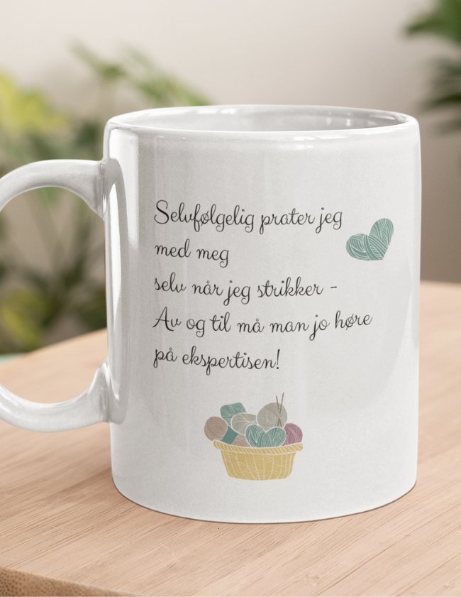 The knitting mug