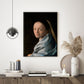 Study of a young woman, Johannes Vermeer- Plakat - Plakatbar.no