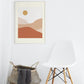 Sun&Mountains - Boho Plakat - Plakatbar.no