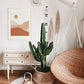 Sun&Mountains - Boho Plakat - Plakatbar.no