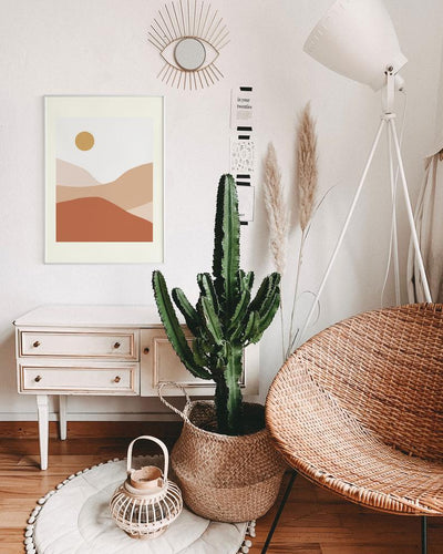 Sun&Mountains - Boho Plakat - Plakatbar.no