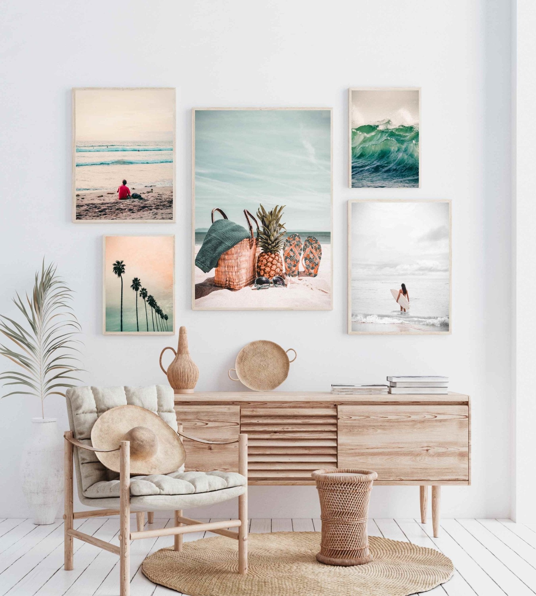 Surfer Woman - Poster - Plakatbar.no