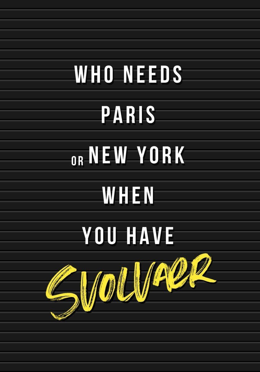 Svolvær - Byplakat - Plakatbar.no