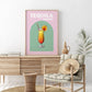 Tequila Sunrise - Retro Cocktail Plakat - Plakatbar.no