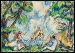 The Battle of Love, Paul Cezanne- Plakat - Plakatbar.no