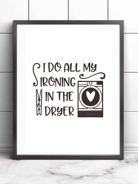 The Dryer - Poster til vaskerommet - Plakatbar.no