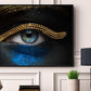 The Golden Eye - Black and gold poster - Plakatbar.no