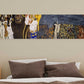The Hostile Powers, Gustav Klimt- panorama lerret - Plakatbar.no