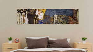 The Hostile Powers, Gustav Klimt- panorama lerret - Plakatbar.no