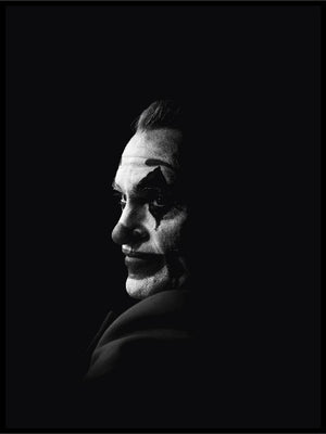 The Joker Black n White- Plakat - Plakatbar.no