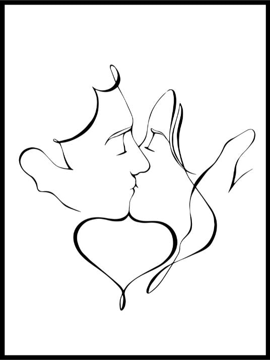 The Kiss - Poster