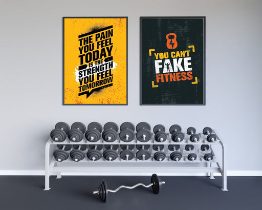 The pain you feel today - Gym poster - Plakatbar.no