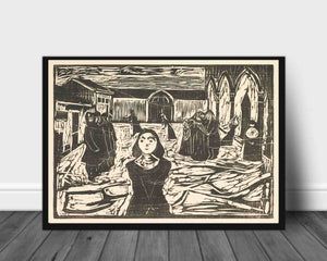 The Pretenders, the last hour, Edvard Munch- Plakat - Plakatbar.no
