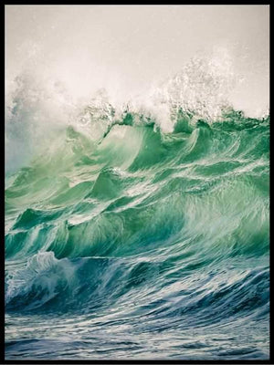 The sea Waves 01 - Poster - Plakatbar.no