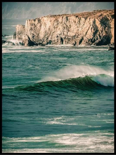 The sea Waves 04 - Poster - Plakatbar.no