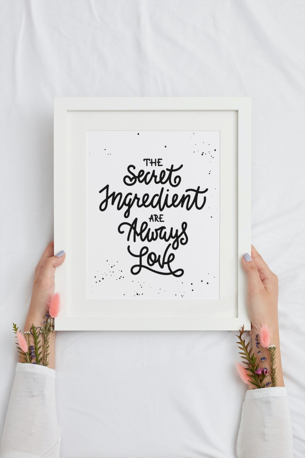 The secret ingredient are always love - Plakatbar.no