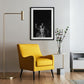 The Statue - Black & White Poster - Plakatbar.no