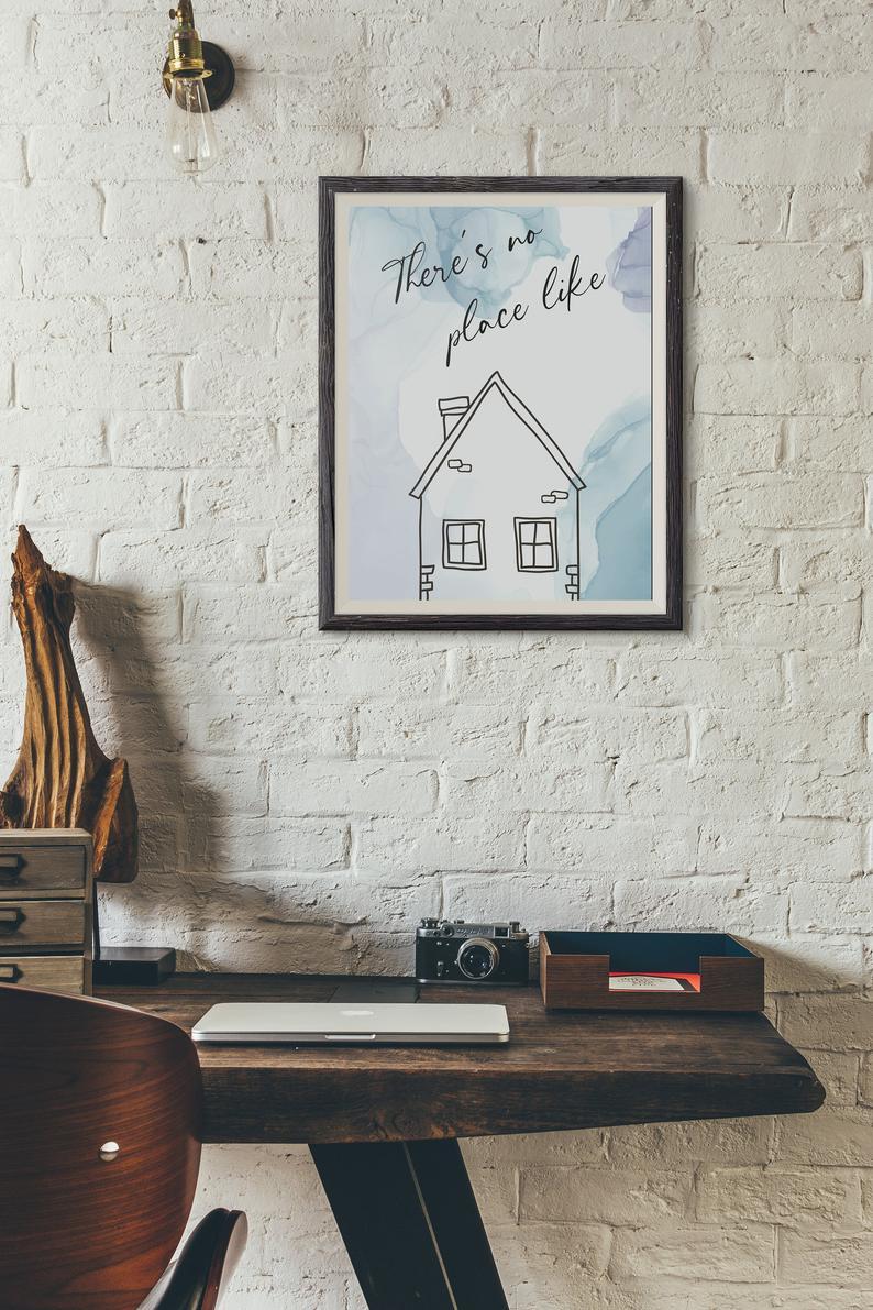 There`s no place like home - plakat - Plakatbar.no